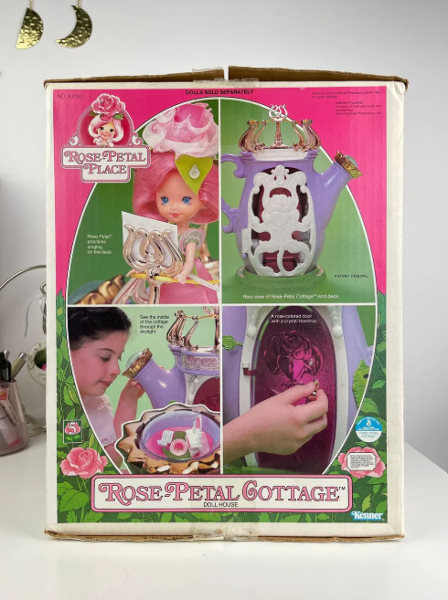 Complete 1984 Rose Petal Place Collection – Set of 6 Kenner Dolls + Playsets & Accessories – Vintage Floral Doll Lot