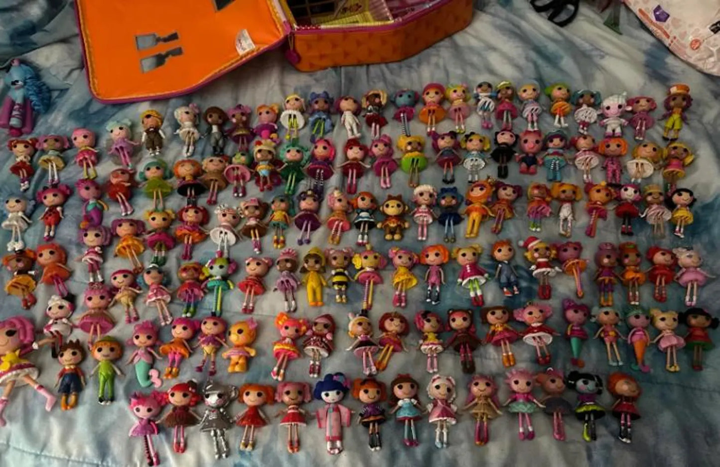 Huge Lalaloopsy Doll Lot – 100+ Vintage MGA Dolls – Big Sisters, Littles & Minis – Rare 2010s Complete Collection