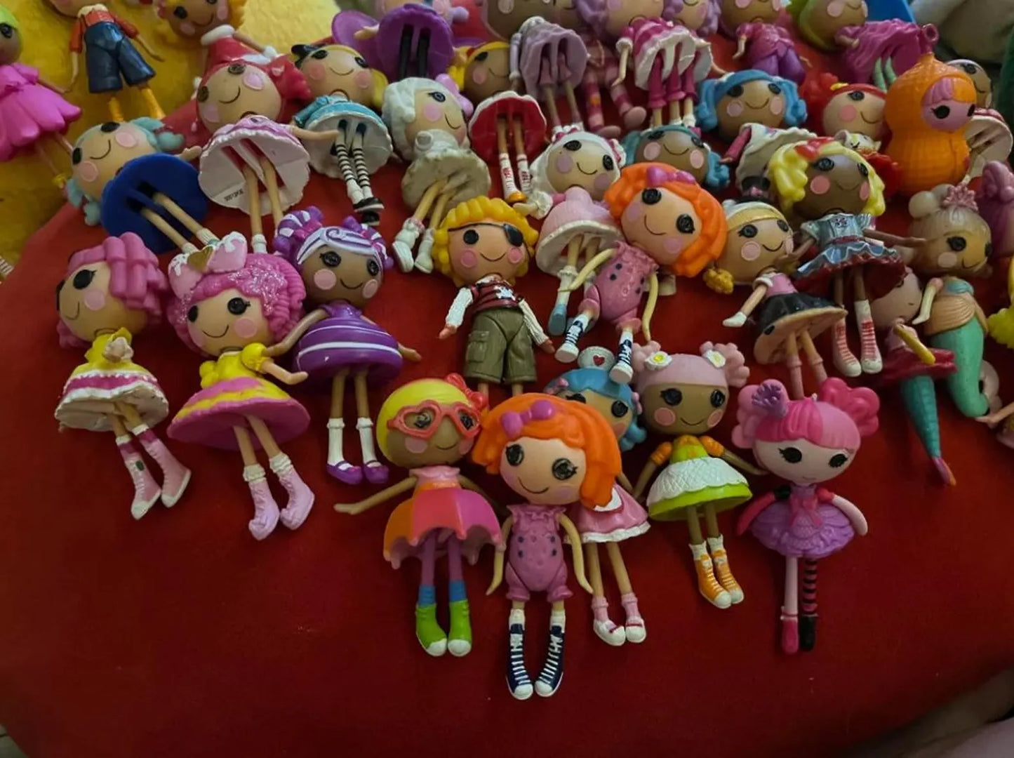 Huge Lalaloopsy Doll Lot – 100+ Vintage MGA Dolls – Big Sisters, Littles & Minis – Rare 2010s Complete Collection