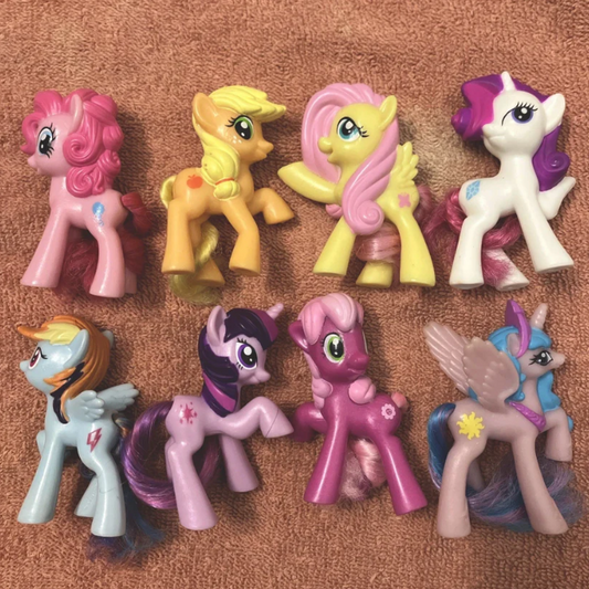 Huge collection of over 150 My Little Pony figures & plushies