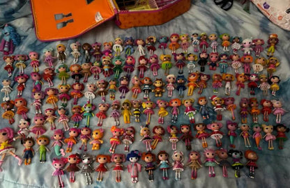 Huge Lalaloopsy Doll Lot – 100+ Vintage MGA Dolls – Big Sisters, Littles & Minis – Rare Complete Collection